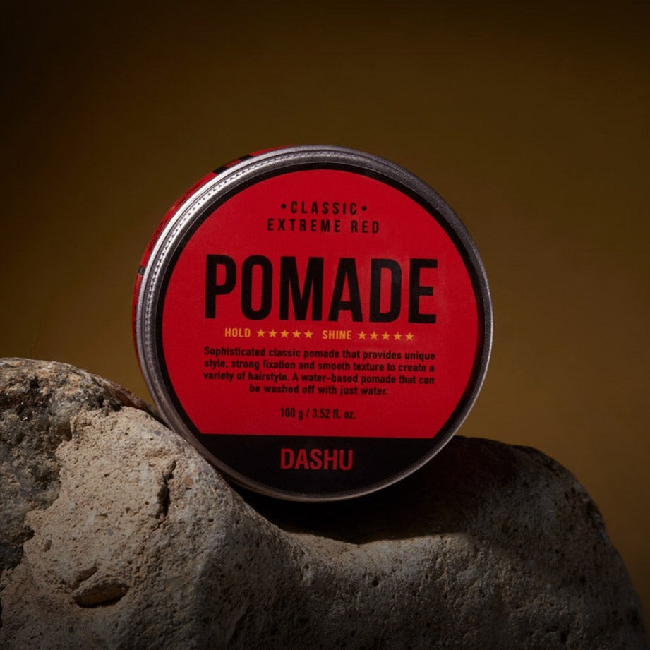 DASHU Classic Extrem Red Pomade 100g Available on Seoulbazaar, your online store for trendy korean products.