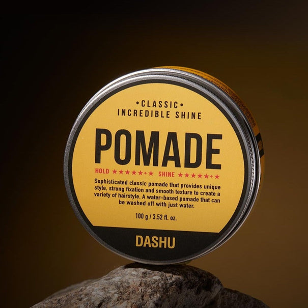 DASHU Classic Incredible Shine Pomade 100g Available on Seoulbazaar, your online store for trendy korean products.