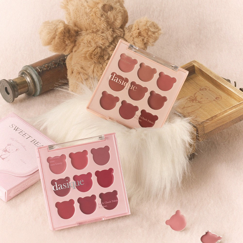 DASIQUE Mood Painting Lip&Cheek #05 #06 (My Bear Collection) Available on Seoulbazaar, your online store for trendy korean products.