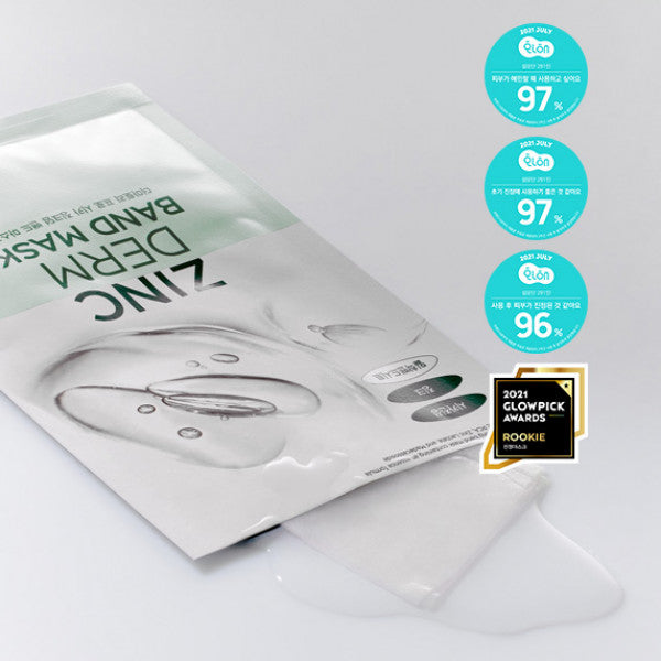 DERMATORY Zinc Derm Band Mask Available on Seoulbazaar, your online store for trendy korean products.