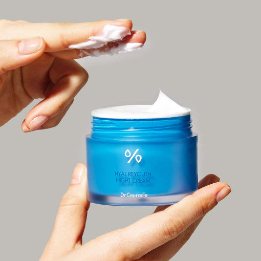 DR.CEURACLE Hyal Reyouth Night Cream 60g Available on Seoulbazaar, your online store for trendy korean products.