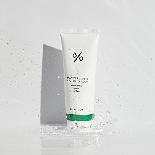 DR.CEURACLE Tea Tree Purifine Cleansing Foam 150ml Available on Seoulbazaar, your online store for trendy korean products.