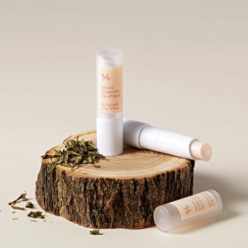 DR.CEURACLE Vegan Kombucha Tea Lip Balm Available on Seoulbazaar, your online store for trendy korean products.