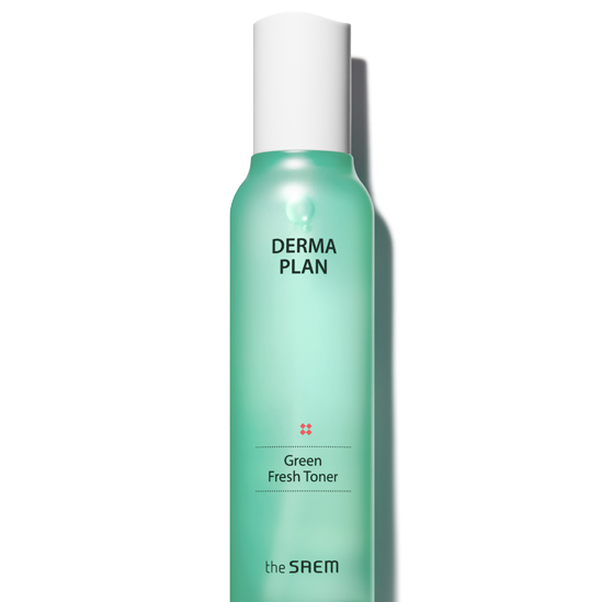 THE SAEM Derma Plan Green Fresh Toner 155ml Available on Seoulbazaar, your online store for trendy korean products.