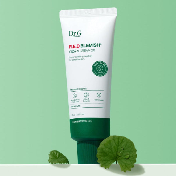 Dr.G Red Blemish Cica S Cream 2X 70ml Available on Seoulbazaar, your online store for trendy korean products.