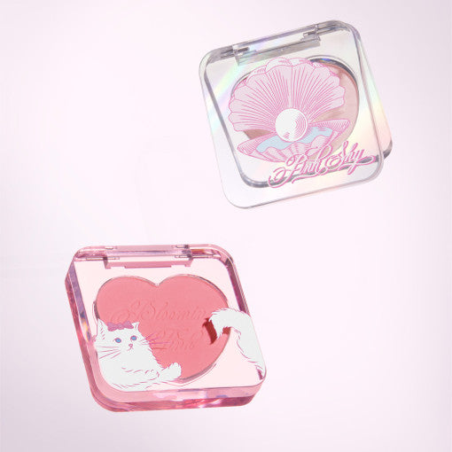 ETUDE Heart Pop Blush #PinkShy Available on Seoulbazaar, your online store for trendy korean products.