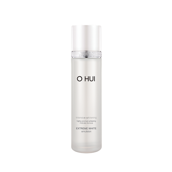 OHUI Extreme White Emulsion 130ml Available on Seoulbazaar, your online store for trendy korean products.