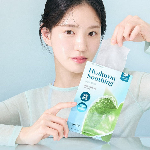 GOODAL Ice Heartleaf Hyaluron Jelly Mask Available on Seoulbazaar, your online store for trendy korean products.