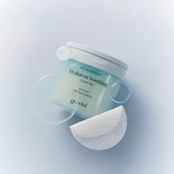 GOODAL Ice Heartleaf Hyaluron Soothing Clear Pad 70p Available on Seoulbazaar, your online store for trendy korean products.