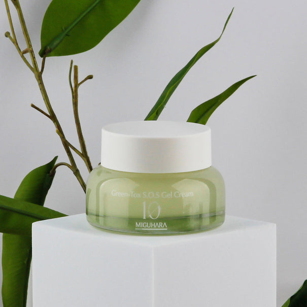 MIGUHARA Green-Tox S.O.S Gel Cream 50ml Available on Seoulbazaar, your online store for trendy korean products.