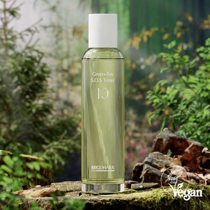 MIGUHARA Green-Tox S.O.S Toner 150ml Available on Seoulbazaar, your online store for trendy korean products.