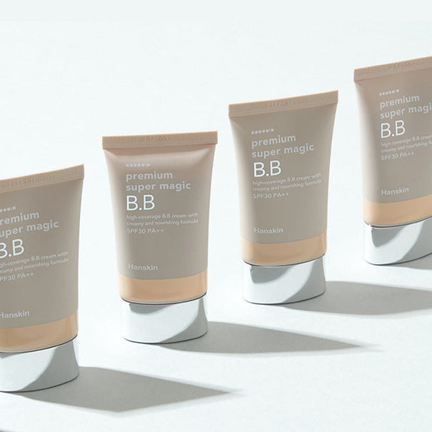 HANSKIN Premium Super Magic BB Cream 45g Available on Seoulbazaar, your online store for trendy korean products.