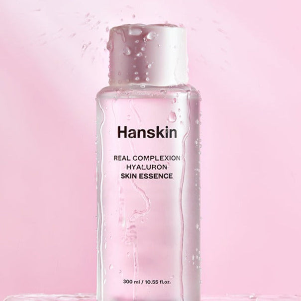 HANSKIN Real Complexion Hyaluron Skin Essence 300ml Available on Seoulbazaar, your online store for trendy korean products.