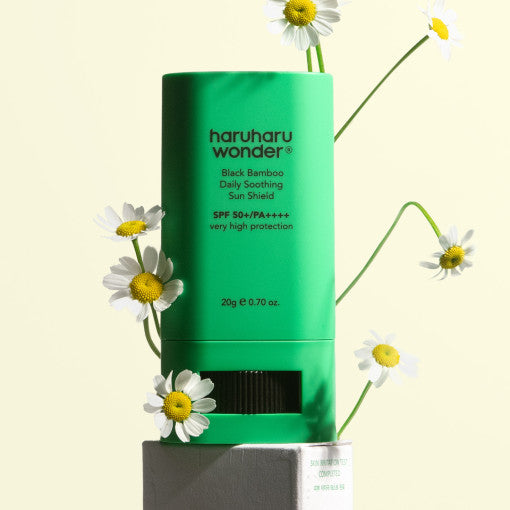 HARUHARU Black Bamboo Daily Soothing Sun Shield 20g Available on Seoulbazaar, your online store for trendy korean products.