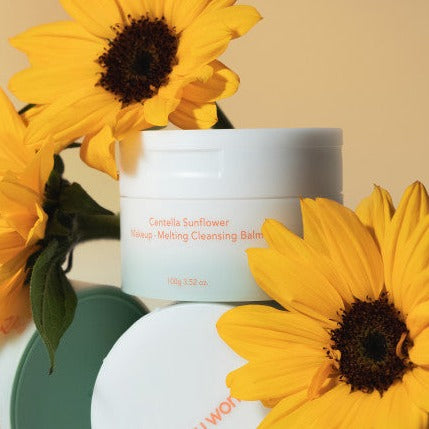 HARUHARU Centella Sunflower Makeup Melting Cleansing Balm 100g Available on Seoulbazaar, your online store for trendy korean products.