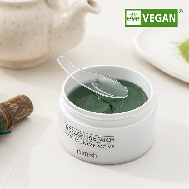 HEIMISH Matcha Biome Hydrogel Eye Patch 60p Available on Seoulbazaar, your online store for trendy korean products.