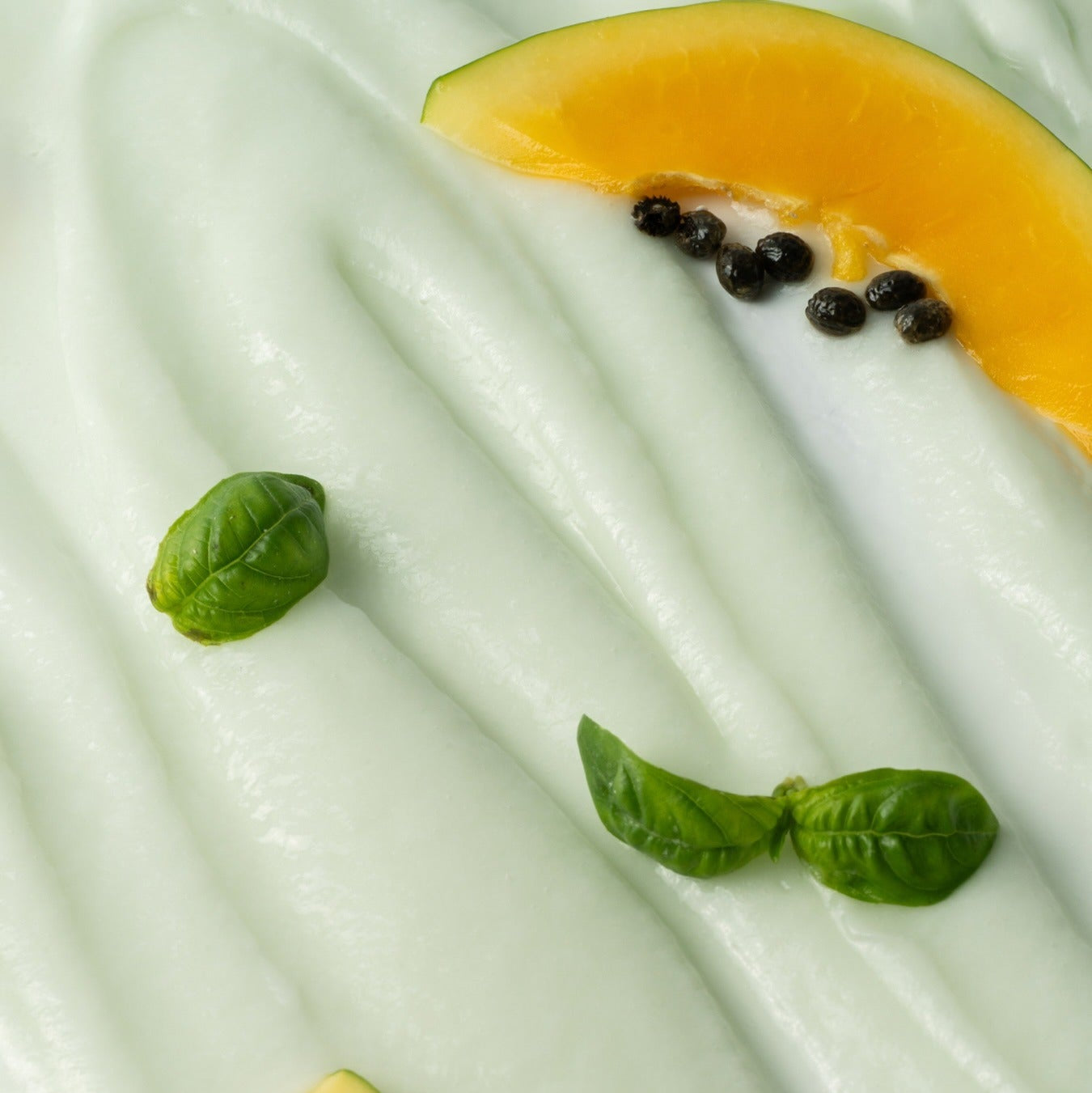 HERBLOOM Green Papain Soft Peeling Gel 120g with papaya and green leaves infused for gentle skin exfoliation