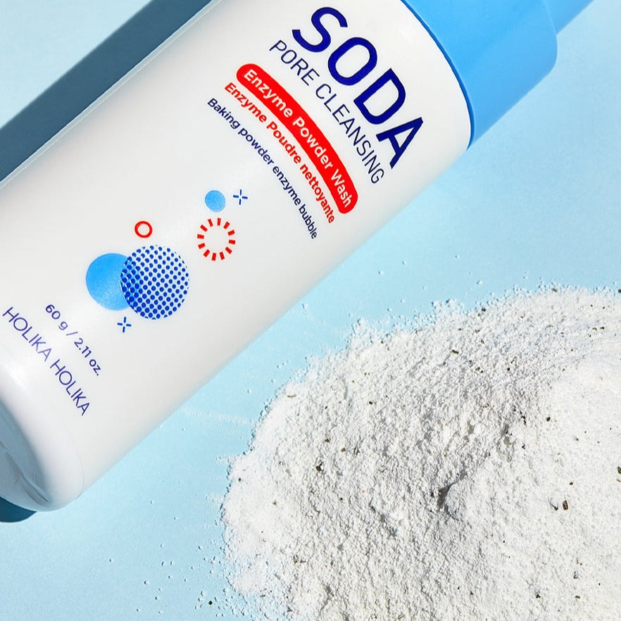 HOLIKA HOLIKA Soda Pore Cleansing Powder 60g Available on Seoulbazaar, your online store for trendy korean products.