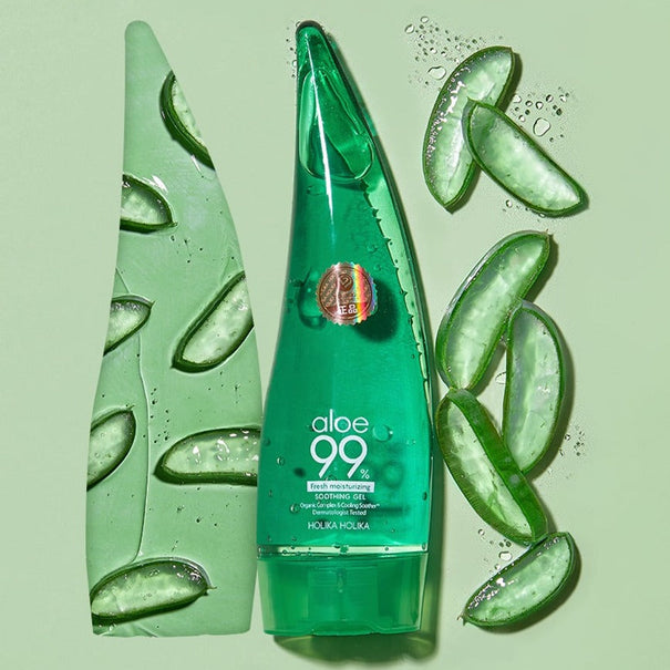 HOLIKA HOLIKA Soothing Gel Aloe Vera 99% 250ml Available on Seoulbazaar, your online store for trendy korean products.