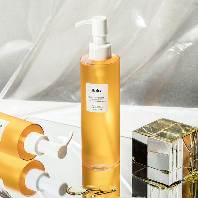HUXLEY Cleansing Oil Deep Clean, Deep Moist 200ml Available on Seoulbazaar, your online store for trendy korean products.