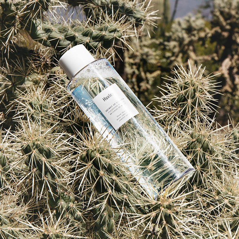 HUXLEY Cleansing Water Be Clean Be Moist 300ml Available on Seoulbazaar, your online store for trendy korean products.