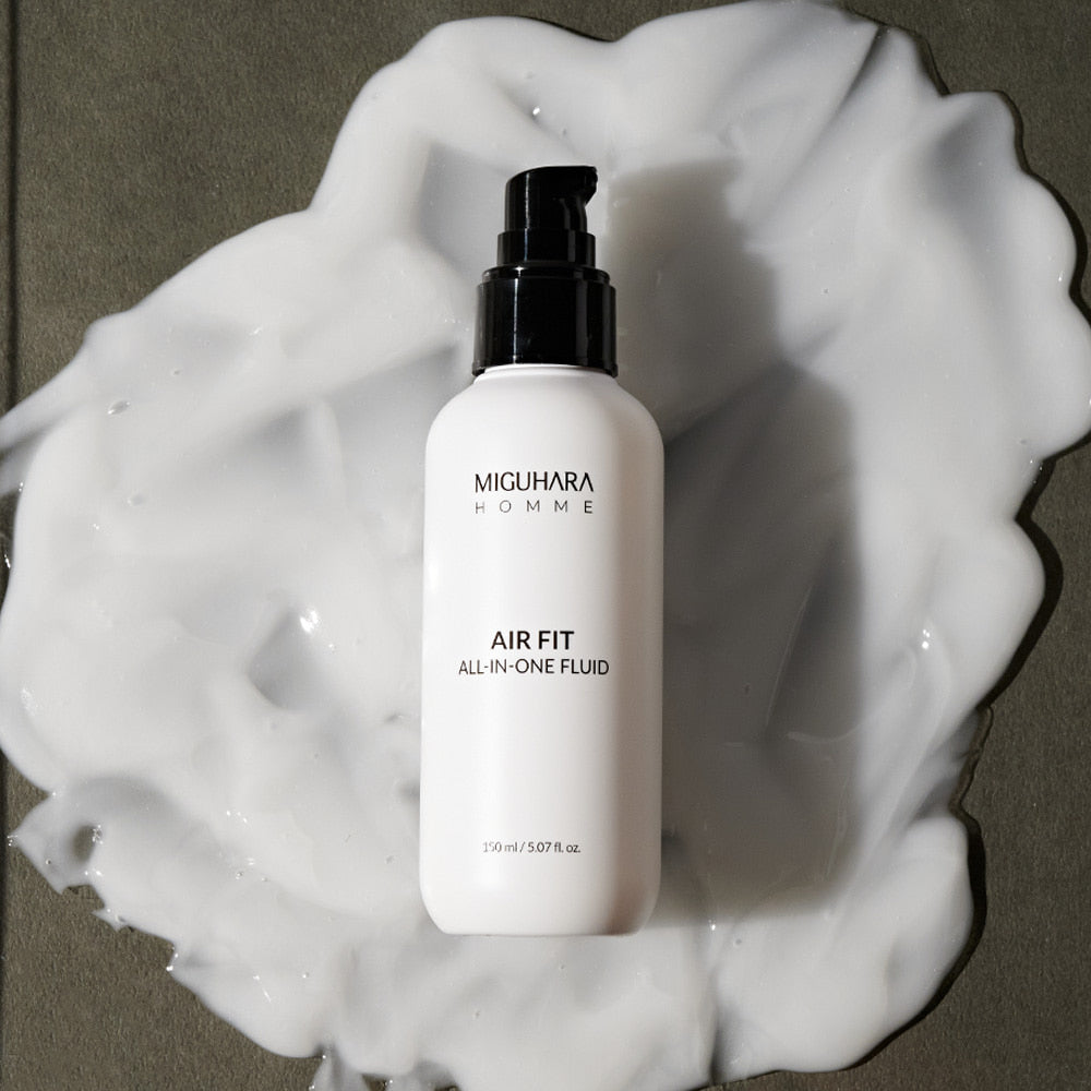 MIGUHARA Homme Air Fit All In One Fluid 150ml Available on Seoulbazaar, your online store for trendy korean products.