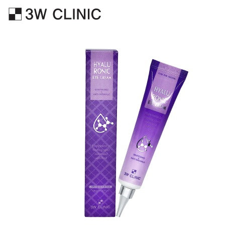 3W CLINIC Hyaluronic Eye Cream 40ml Available on Seoulbazaar, your online store for trendy korean products.