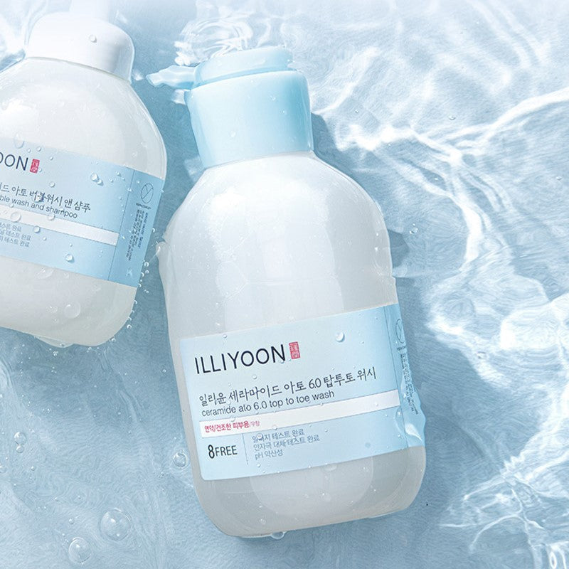 ILLIYOON Ceramide Ato 6.0 Top To Toe Wash Available on Seoulbazaar, your online store for trendy korean products.