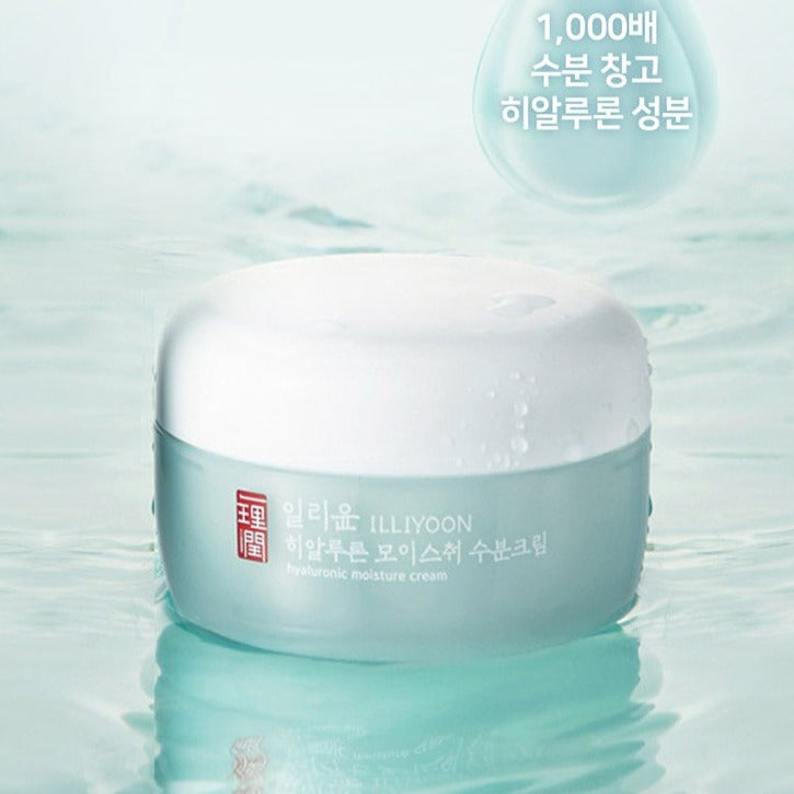 ILLIYOON Hyaluronic Moisture Cream 100ml Available on Seoulbazaar, your online store for trendy korean products.