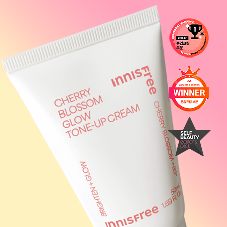INNISFREE Cherry Blossom Glow Tone Up Cream 50ml Available on Seoulbazaar, your online store for trendy korean products.