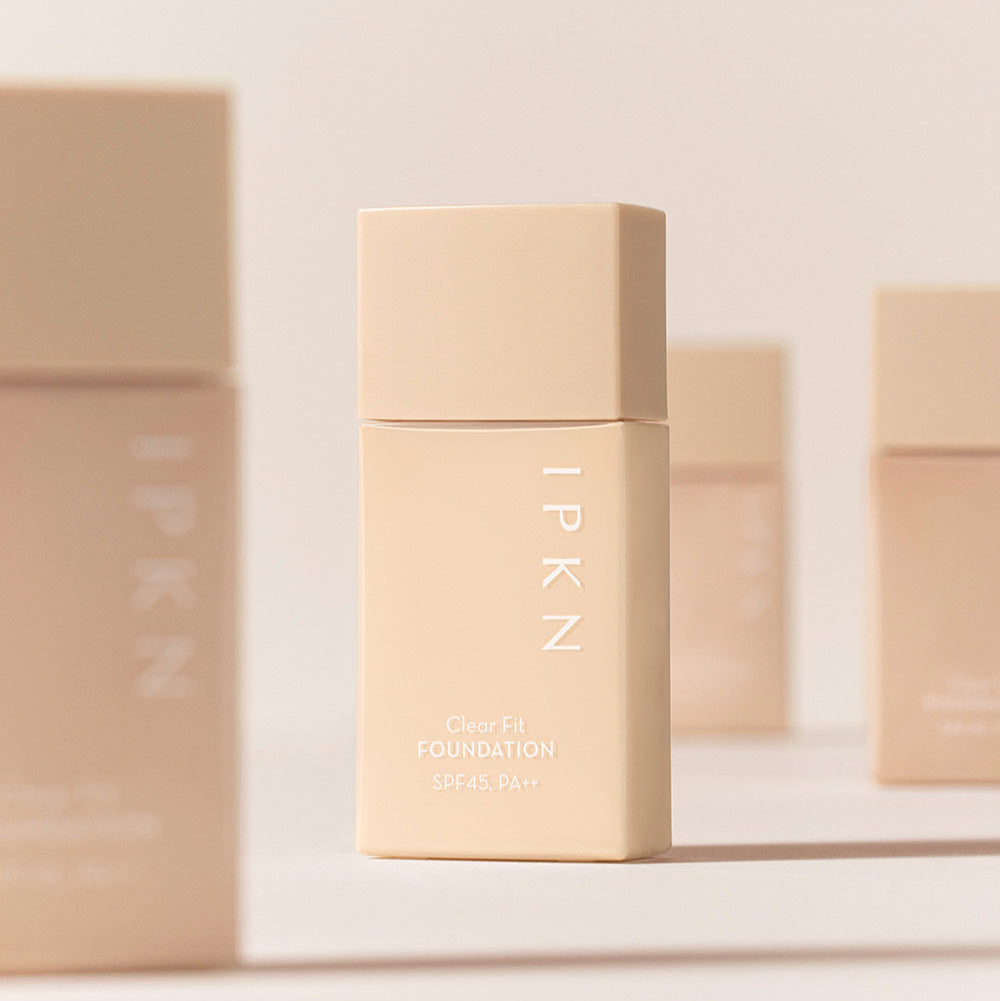 IPNK Clear Fit Foundation SPF45, PA++ 40ml disponible sur Ma petite Coree, ton Eshop 100% K-beauty en direct de Seoul