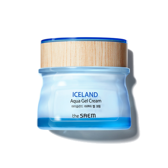 THE SAEM Iceland Aqua Gel Cream 60ml Available on Seoulbazaar, your online store for trendy korean products.