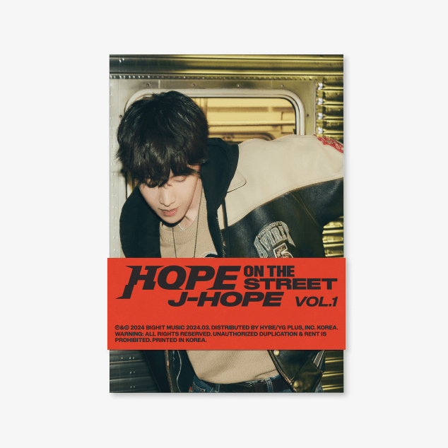 J-HOPE Hope On The Street Vol.1 Album (Weverse Albums Ver.) Available on Seoulbazaar, your online store for trendy korean products.