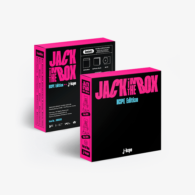 J-HOPE Jack In The Box Album (Hope Edition) Available on Seoulbazaar, your online store for trendy korean products.