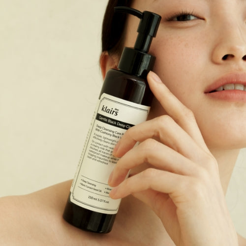 KLAIRS Gentle Black Deep Cleansing Oil 150ml Available on Seoulbazaar, your online store for trendy korean products.