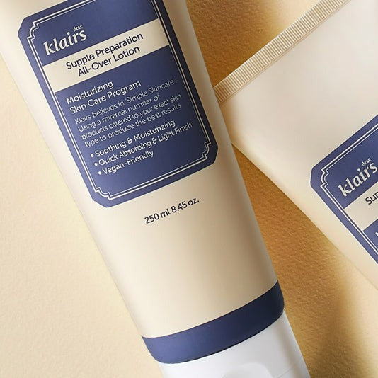 KLAIRS Supple Preparation All Over Lotion 250ml Available on Seoulbazaar, your online store for trendy korean products.