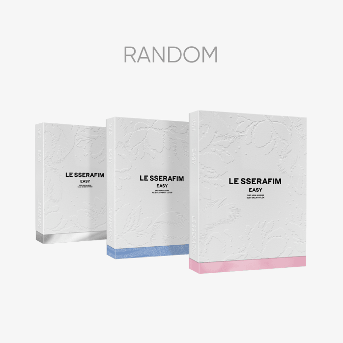 LE SSERAFIM 3rd Mini Album Easy (Random Ver.) Available on Seoulbazaar, your online store for trendy korean products.