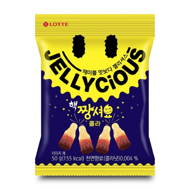 LOTTE Jellycious Super Sour Coke Jelly 50g Available on Seoulbazaar, your online store for trendy korean products.