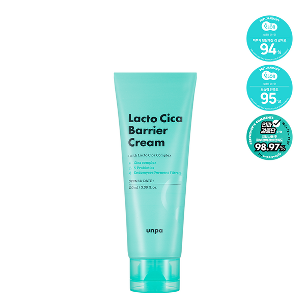 UNPA Lacto Cica Barrier Cream 100ml Available on Seoulbazaar, your online store for trendy korean products.