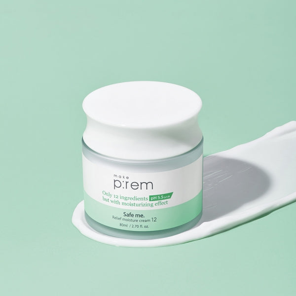 MAKE P:REM Safe Me Relief Moisture Cream 80ml Available on Seoulbazaar, your online store for trendy korean products.