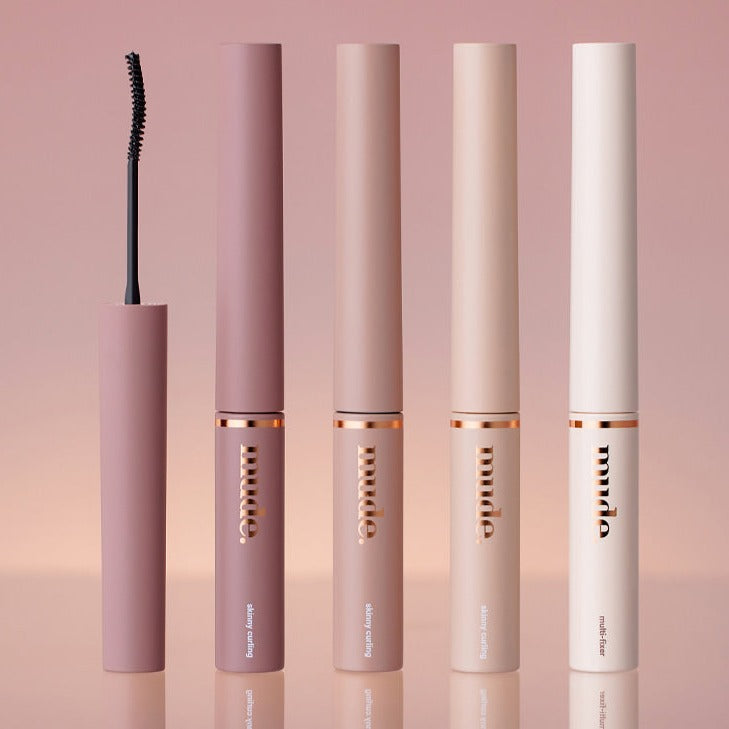 MUDE Inspire Skinny Curling & Multi-Fixer Mascara Available on Seoulbazaar, your online store for trendy korean products.