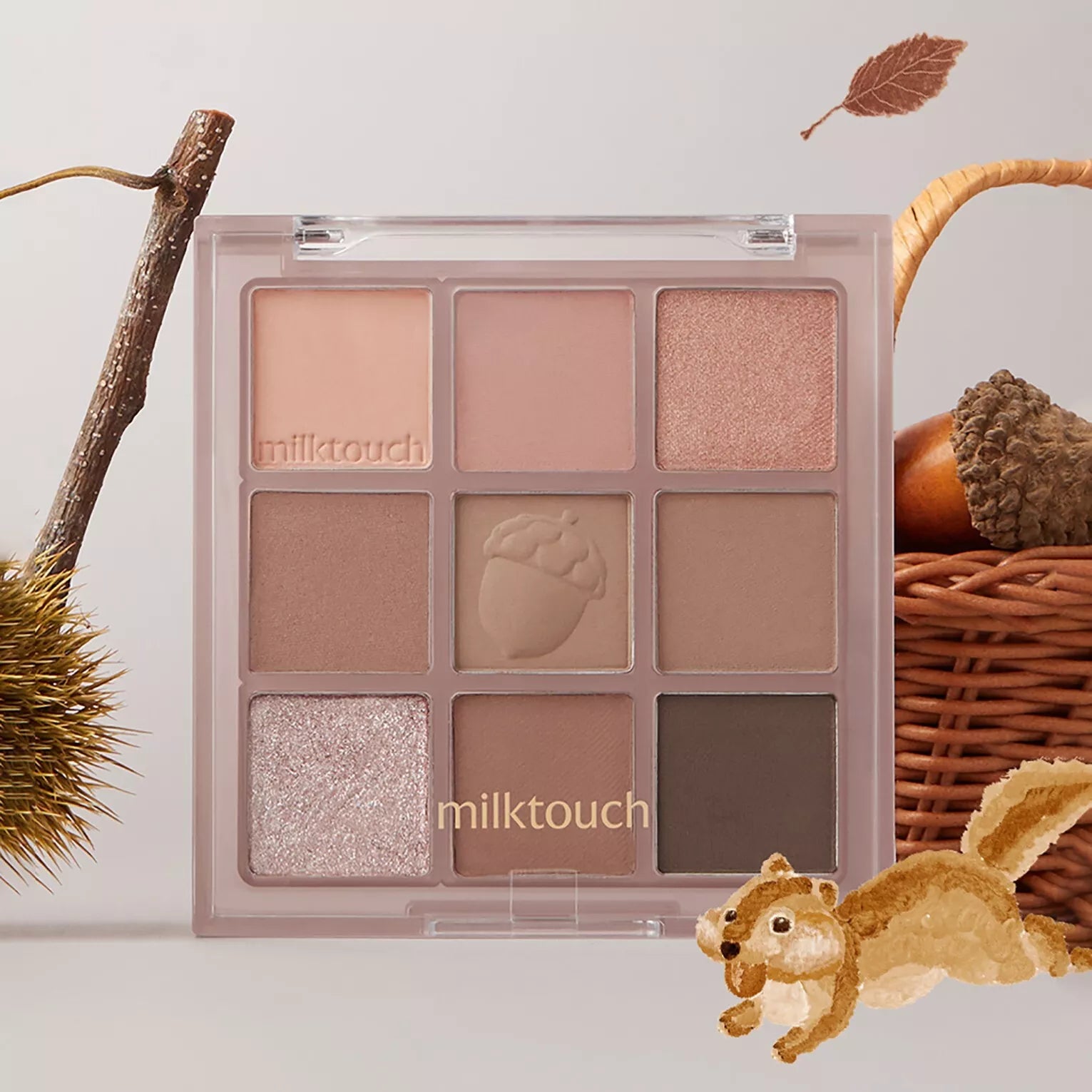 MILK TOUCH Tone On Shadow Palette disponible sur Ma petite Coree, ton Eshop 100% K-beauty en direct de Seoul