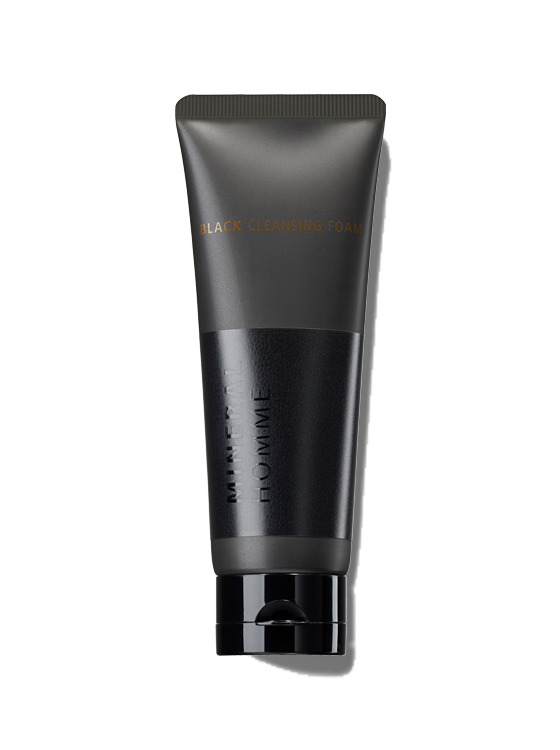 THE SAEM Mineral Homme Black Cleansing Foam 150ml Available on Seoulbazaar, your online store for trendy korean products.