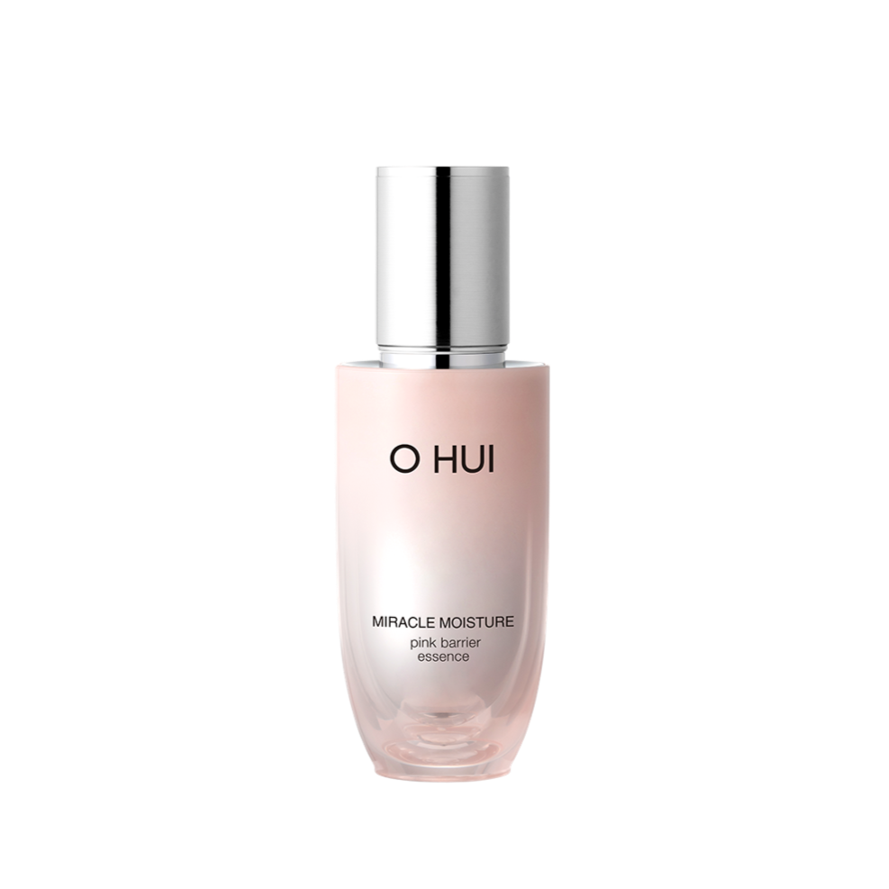 OHUI Miracle Moisture Pink Barrier Essence Available on Seoulbazaar, your online store for trendy korean products.