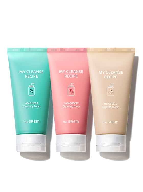 THE SAEM My Cleanse Recipe Cleansing Foam 150ml Available on Seoulbazaar, your online store for trendy korean products.
