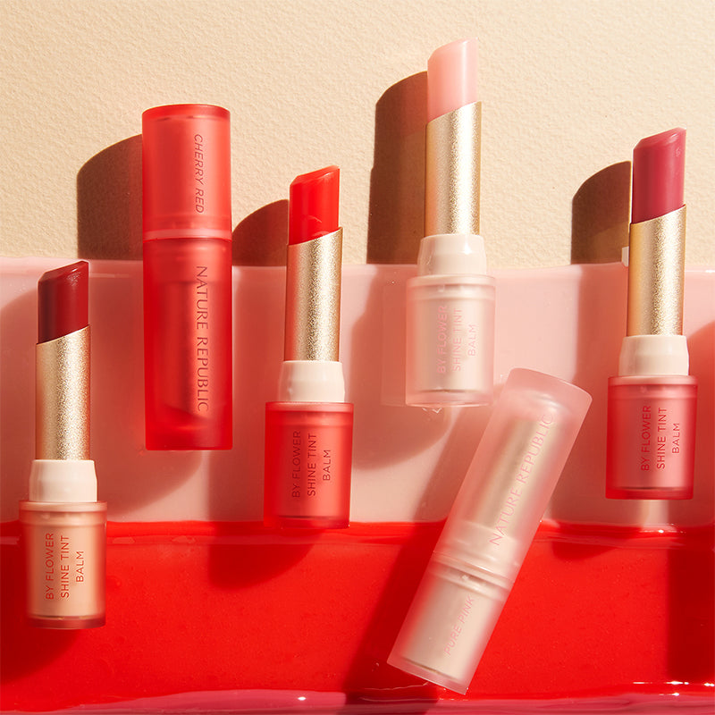 NATURE REPUBLIC By Flower Shine Tint Balm disponible sur Ma petite Coree, ton Eshop 100% K-beauty en direct de Seoul
