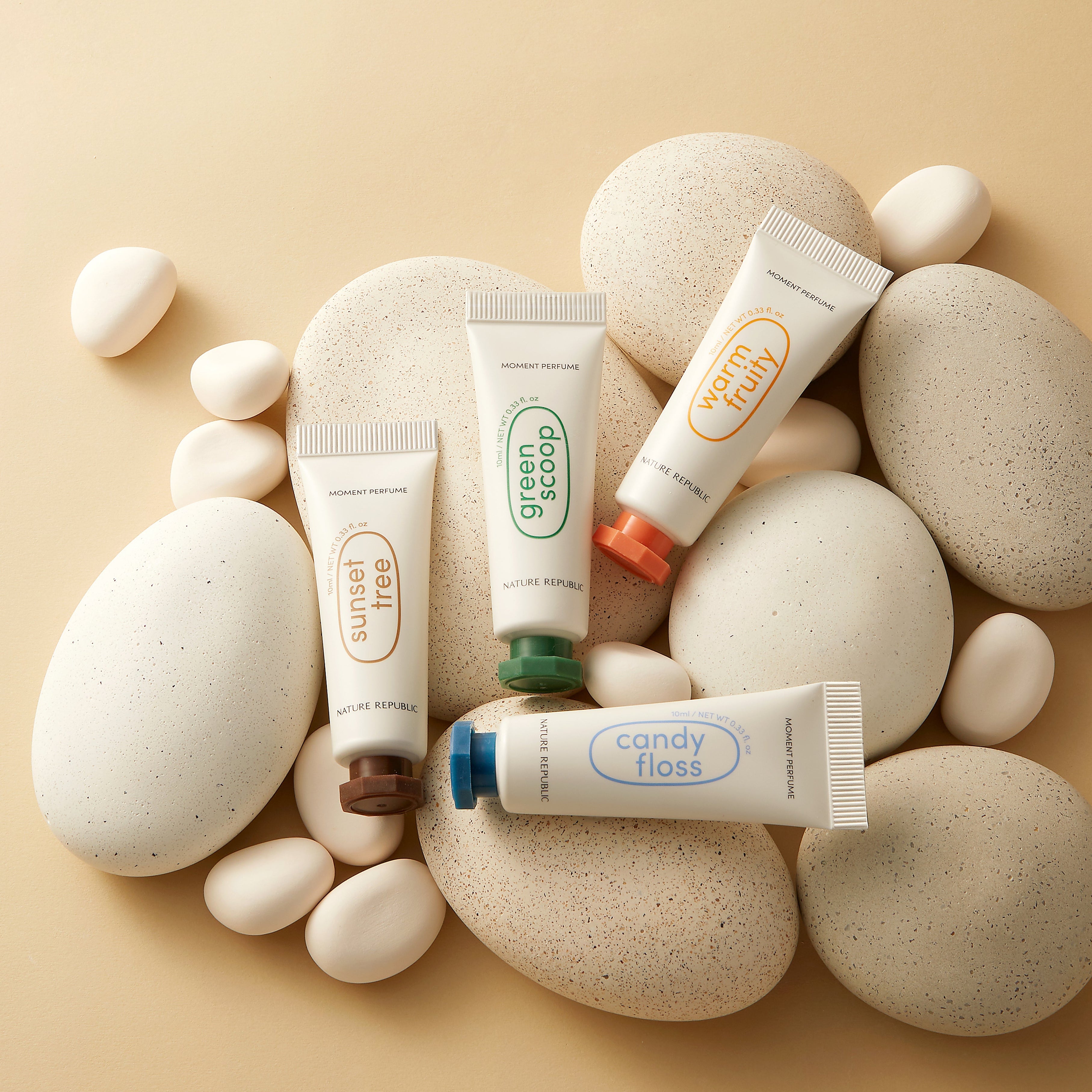 NATURE REPUBLIC Moment Perfume Mini Hand Cream Set 40ml Available on Seoulbazaar, your online store for trendy korean products.