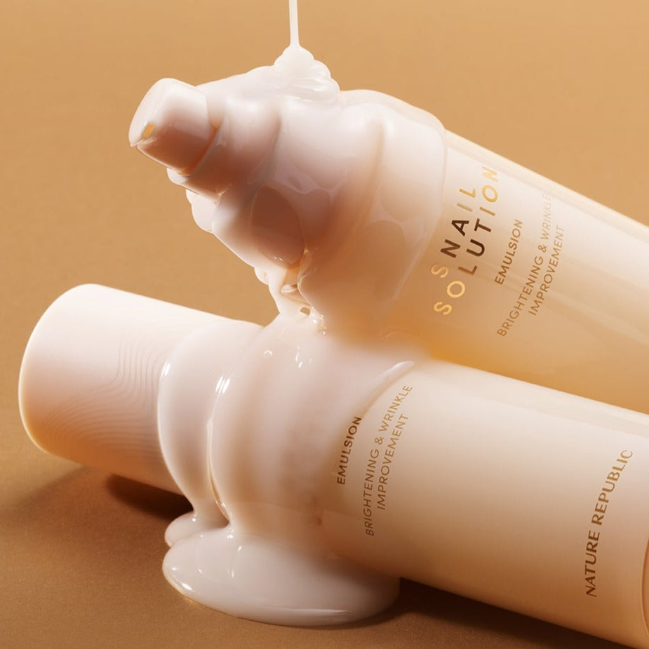 NATURE REPUBLIC Snail Solution Emulsion 120ml Available on Seoulbazaar, your online store for trendy korean products.