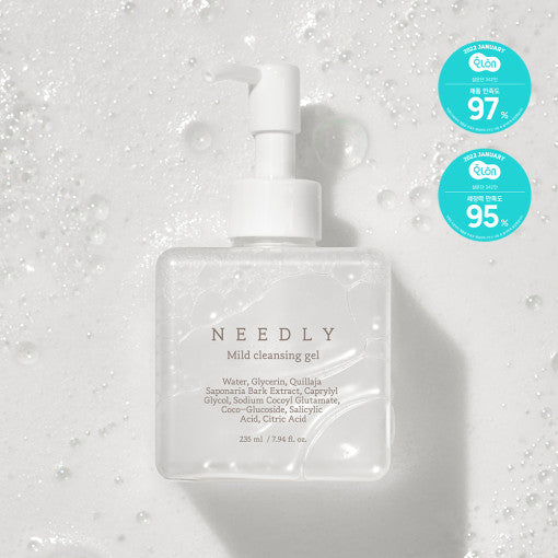 NEEDLY Mild Cleansing Gel 235ml Available on Seoulbazaar, your online store for trendy korean products.