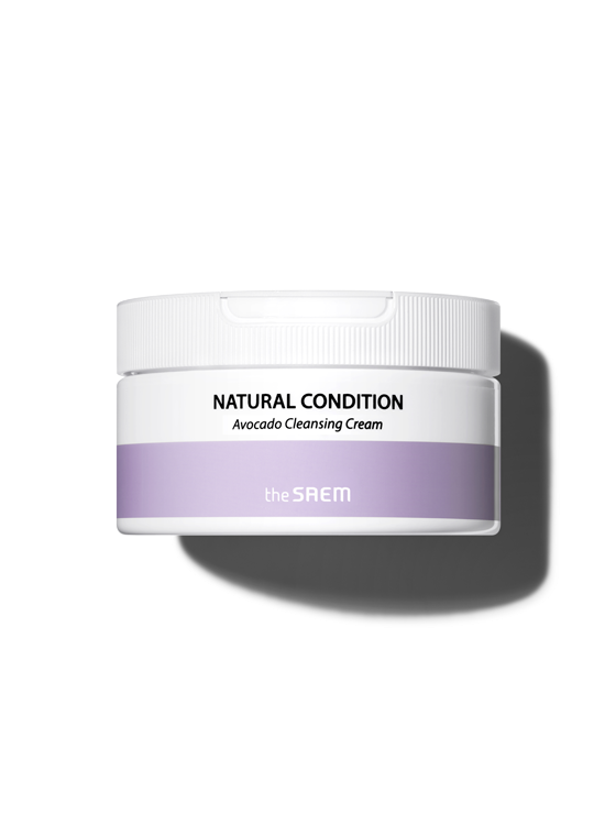 THE SAEM Natural Condition Avocado Cleansing Cream 300ml Available on Seoulbazaar, your online store for trendy korean products.